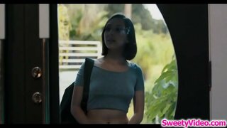 Sexy girl girl kun ŝia lesba costumer