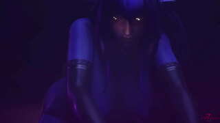 огромная суккуб в жестком сексе